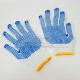 Guantes de hilo pigmentado
