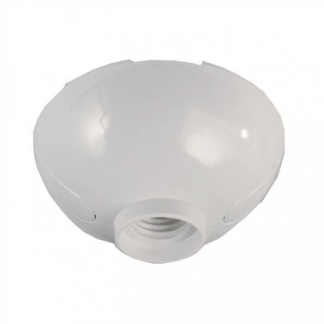 Base para ampolleta Bticino plafón plástico blanco E27